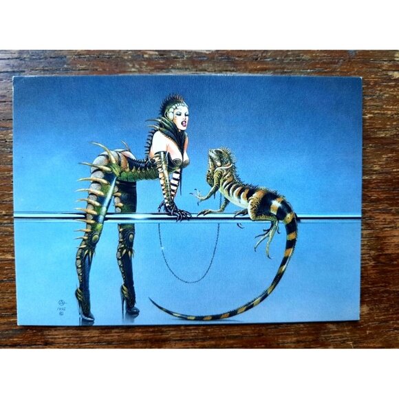 Vintage Fantasy Art Trading Card Series Two: Angels and Amazons Chris Achilleos - Picture 1 of 2